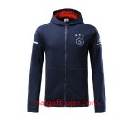AFC Ajax Trainingsjacke Hoodie 2017-18 Blå